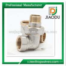 1/2 Inch 3/4 Inch 1 Inch female and male Brass/ Nickel plated /Chrome plated,nature Yellow thread Brass Union Elbow fitting